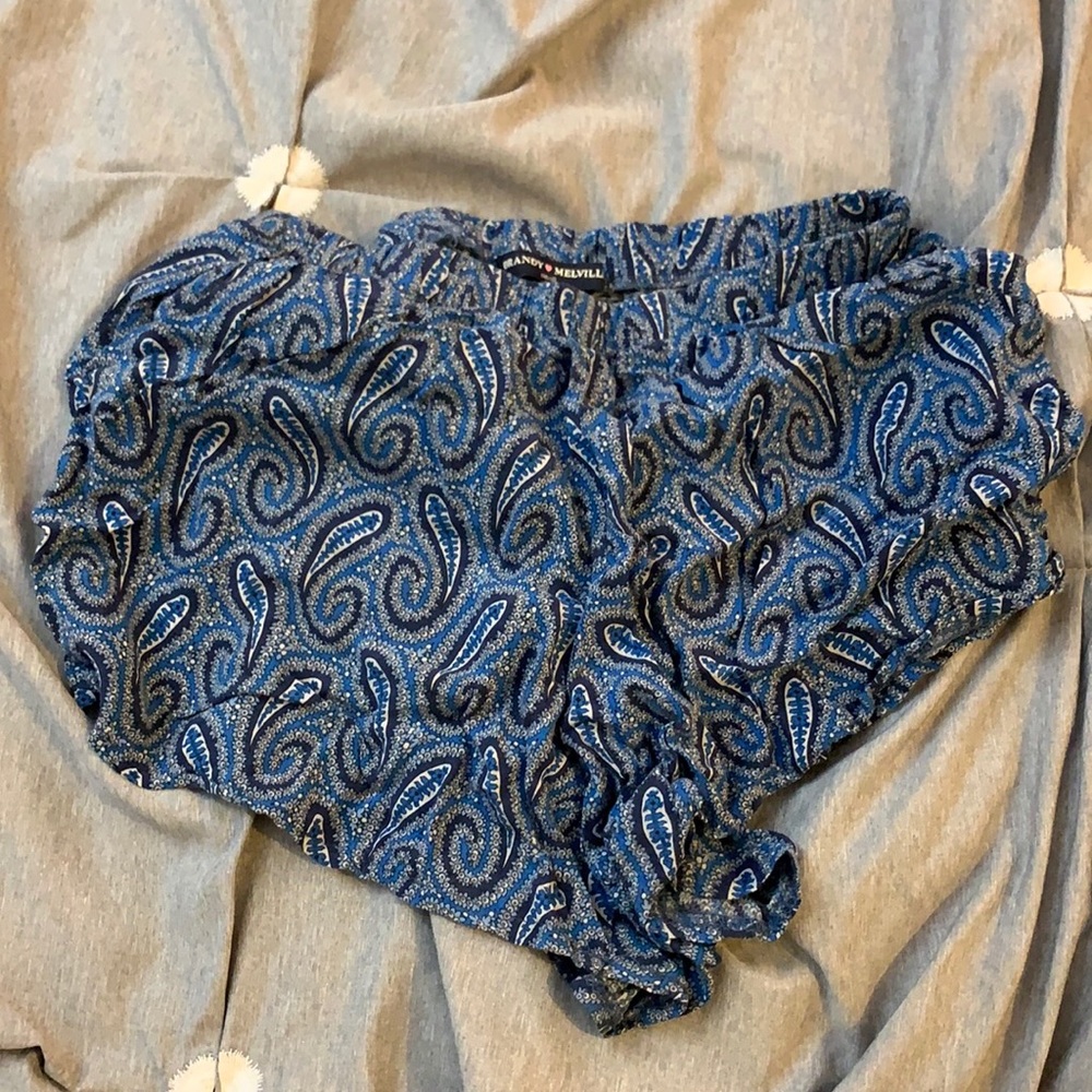 Flowy brandy Melville shorts blue